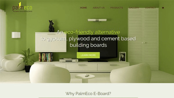 Website Design and Development Client - Palmeco Philippines